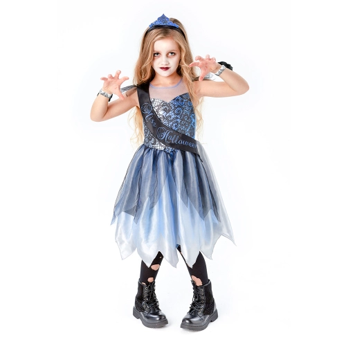 Детски карнавален костюм Miss Halloween Размер 5-6 години | PAT34866