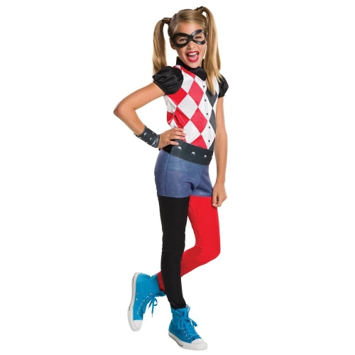 Детски карнавален костюм Harley Quinn Classic Размер M | PAT34876