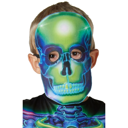 Детски карнавален костюм Neon Skeleton Размер M | PAT34877