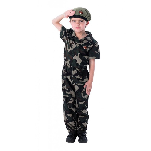 Детски карнавален костюм Войник Размер M | PAT34897