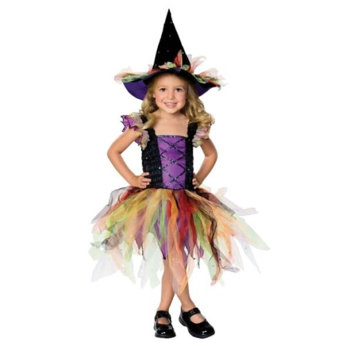 Детски карнавален костюм на Вещица Размер M | PAT34904