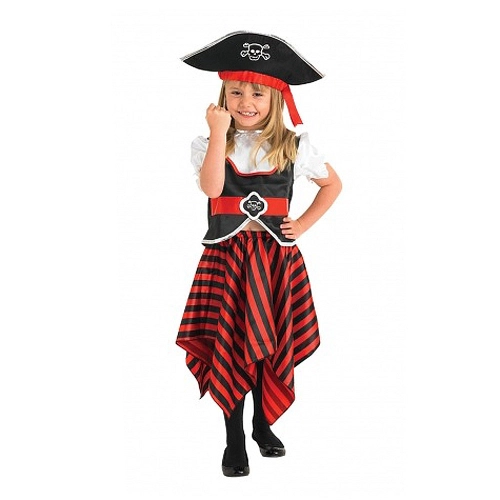 Детски карнавален костюм Пиратка Размер M | PAT34909