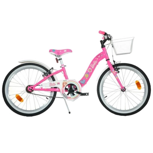Детски розов велосипед BARBIE 20 инча с кош | PAT34925