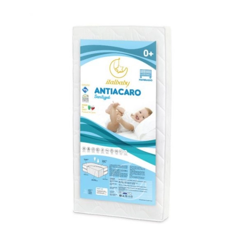 Бебешки антиакарен матрак Antiacaro 62х125х12 см | PAT34933