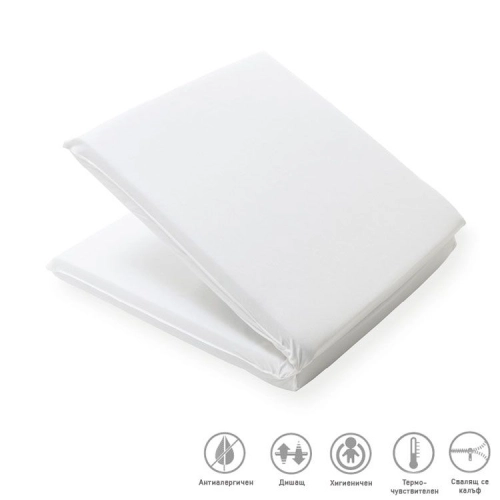Бебешки бял сгъваем матрак Soft 60х120 см | PAT34944