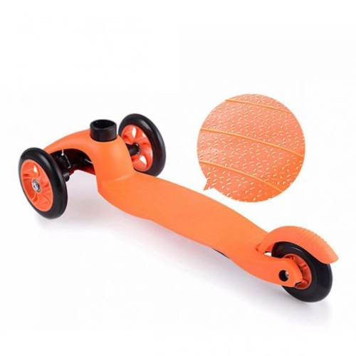 Детска оранжева тротинетка със светещи гуми | PAT35092