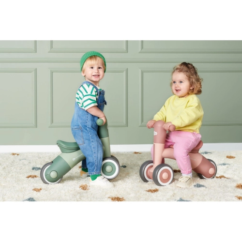 Детско зелено колело за баланс Minibi Leaf Green | PAT35198