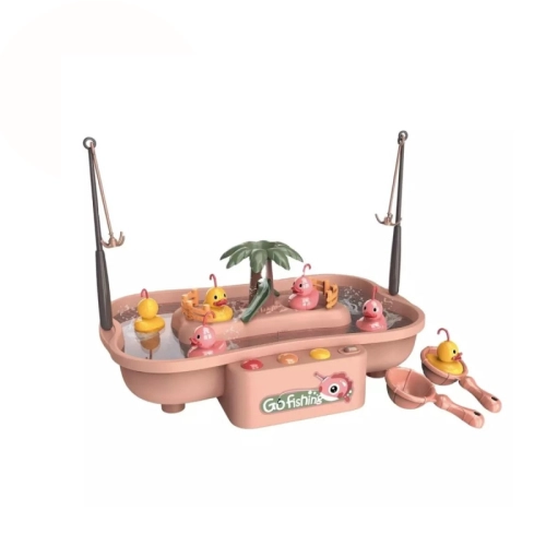 Детски розов комплект за риболов Go Fishing Патета | PAT35206