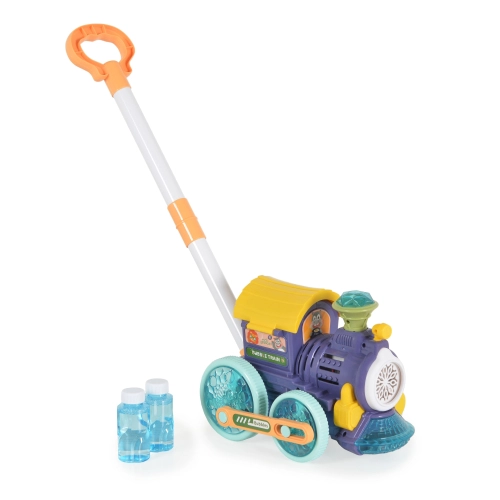 Детска играчка за сапунени балони Влак Wheels Blue | PAT35255