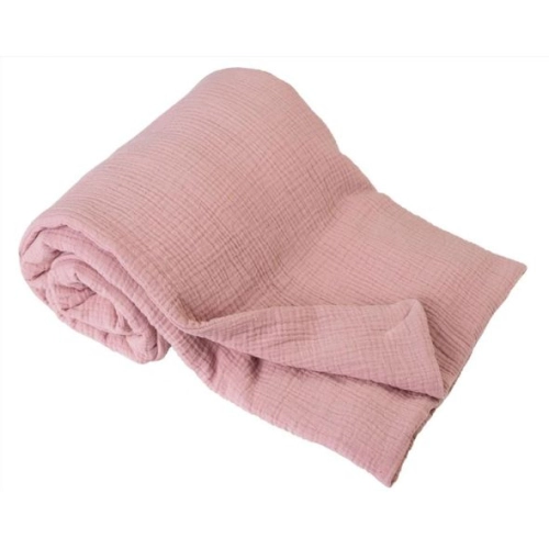 Бебешко розово одеяло Muslin 80х120 | PAT35349