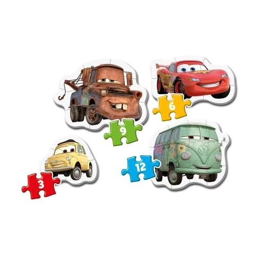 Детски пъзел 3+6+9+12ч. My First Puzzles Cars | PAT35457
