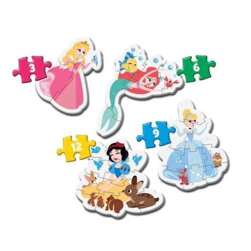 Детски пъзел 3+6+9+12ч. My First Puzzle Disney Princess | PAT35483