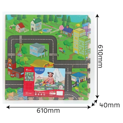 Детски мек пъзел Градска Карта 4+8 части | PAT35500