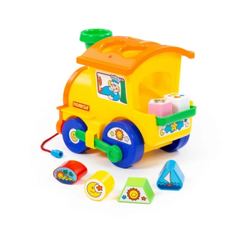 Бебешка образователна играчка Сортер локомотив | PAT35520