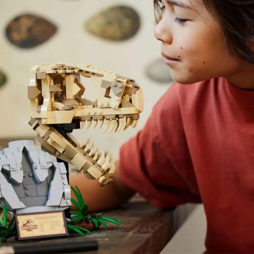 Детски конструктор Jurassic World Череп на тиранозавър рекс | PAT35561