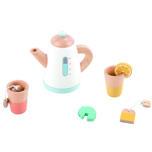 Детски дървен комплект за чай с кана | PAT35717