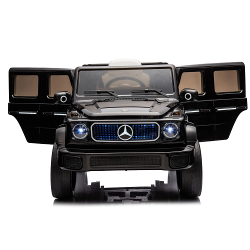 Детски акумулаторен джип Licensed Mercedes Benz EQG Black  - 4