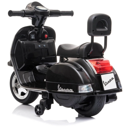 Детски акумулаторен мотор licensed Vespa PX150 Black | PAT35742