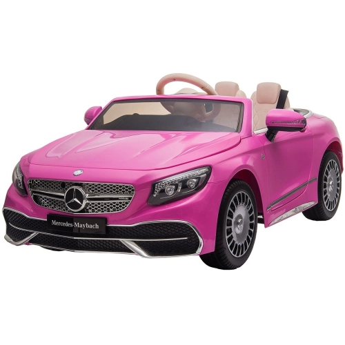 Акумулаторна кола Licensed Mercedes Maybach S650 CABRIOLET Pink | PAT35746