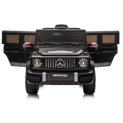 Детски черен акумулаторен джип Mercedes G63 AMG  - 4