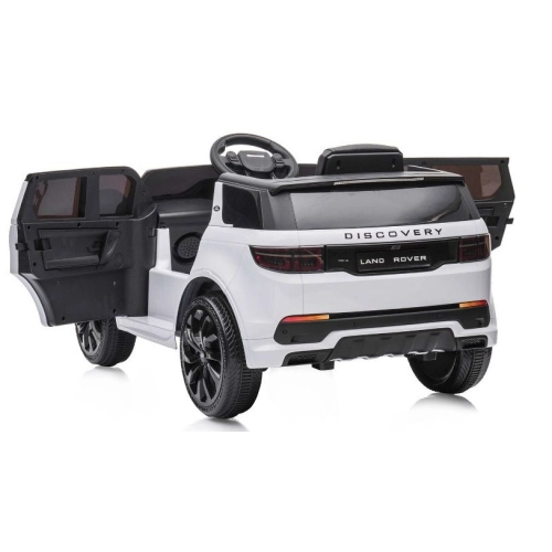 Детски бял акумулаторен джип Land Rover Discovery | PAT35822
