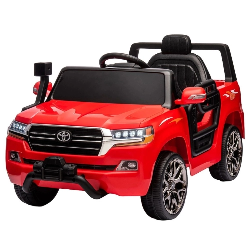 Детски червен акумулаторен джип Toyota Land Cruiser | PAT35876