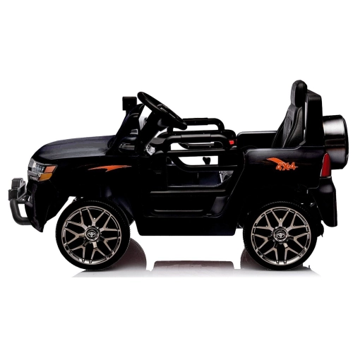 Детски черен акумулаторен джип Toyota Land Cruiser | PAT35877