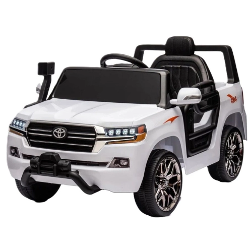Детски бял акумулаторен джип Toyota Land Cruiser | PAT35878