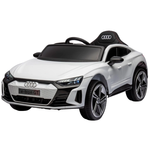 Детска бяла акумулаторна кола Audi e-Tron | PAT35879