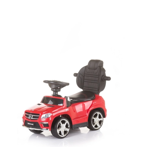 Детска червена кола с дръжка и сенник Mercedes Benz GL63 AMG | PAT35904