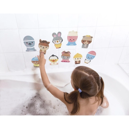 Комплект детски играчки Смеси и подреди животните в банята | PAT36001