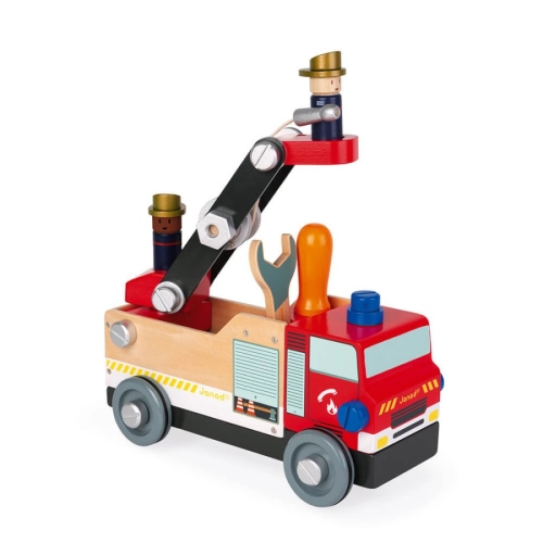 Детска дървена играчка Пожарна DIY | PAT36126