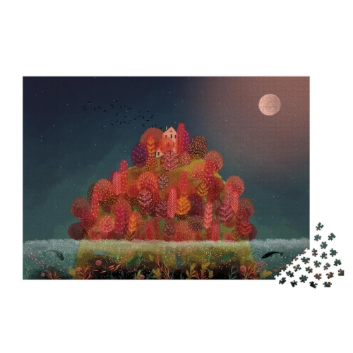 Детски занимателен пъзел Червена есен | PAT36180