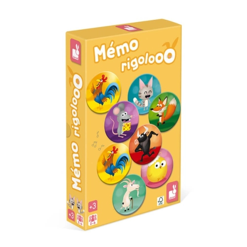 Детска игра за памет Rigolooo | PAT36185