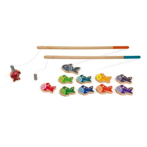 Детска дървена магнитна игра Хайде на риболов | PAT36203