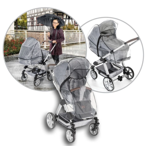 Универсален дъждобран за бебешка количка с цип  | PAT36249