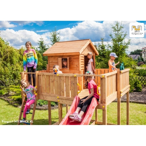 Детска площадка с къщичка с пързалка My Space XL | PAT36281