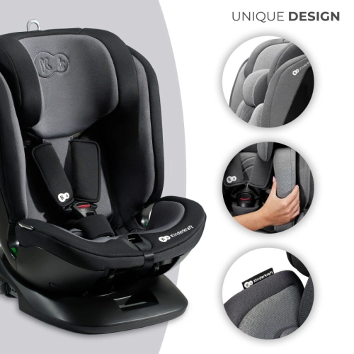 Детско черно столче за кола Xpedition 2 Black | PAT36303