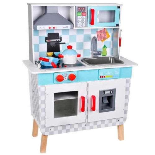 Детска дървена кухня на батерии | PAT36341