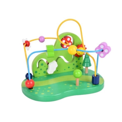 Бебешка образователна играчка Дървен лабиринт Гора | PAT36362