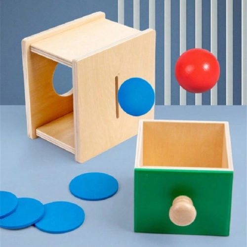 Детска дървена кутия за монети/топчета | PAT36403