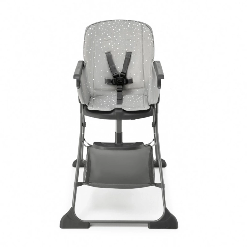 Детско сиво столче за хранене Foldee Grey | PAT36493