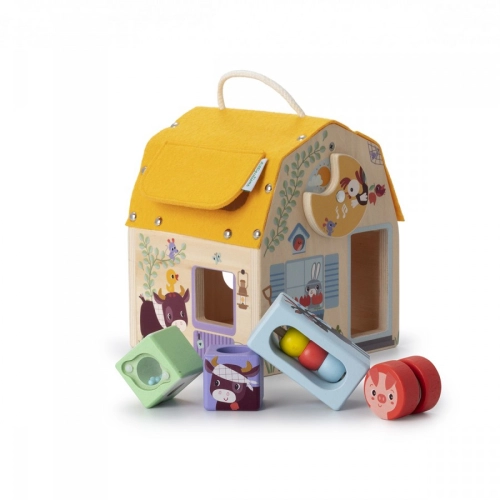 Бебешка образователна играчка Къщичка Звуци | PAT36503