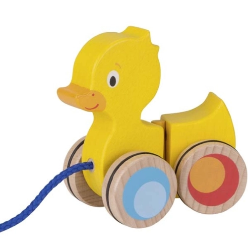 Детска дървена играчка Пате за дърпане | PAT36615