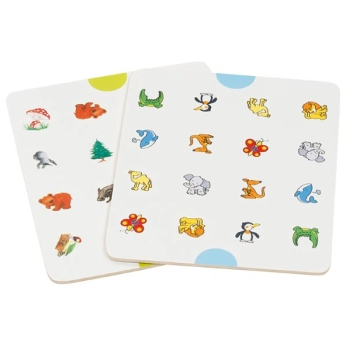 Детска игра за памет с животни и символи | PAT36621