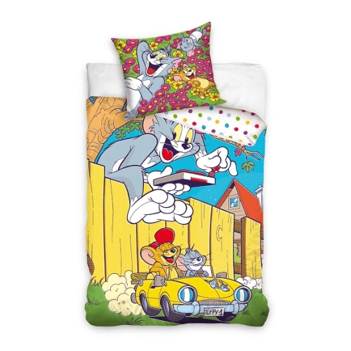 Детски спален комплект Tom & Jerry Happy – 2 части | PAT36757
