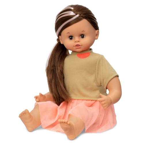 Детска играчка Говореща кукла с тъмна коса 45 см. | PAT36786