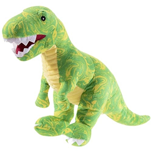 Детска екологична плюшена играчка Зелен динозавър 43 см. | PAT36915