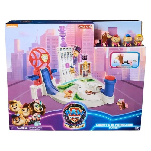 Игрален сет Paw Patrol Кула с изстрелвачка и 4 фигурки | PAT36998