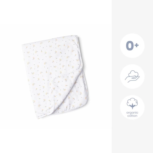 Бебешко памучно одеяло Dream Flower Yellow 75x100см | PAT37051